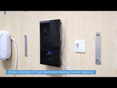 220V 5500W ট্যাংকবিহীন ঝরনা ছোট বৈদ্যুতিক তাত্ক্ষণিক গরম জল হিটার