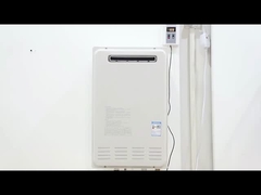 110-220V এনজি প্রাকৃতিক গ্যাস ওয়াটার হিটার আউটডোর 18L ডাবল পাইপ সহ