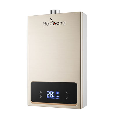 220V Tankless Gas Water Heater with 0.015Mpa-0.8MPa Water Pressure Start and Over 89% Heat Efficiency
