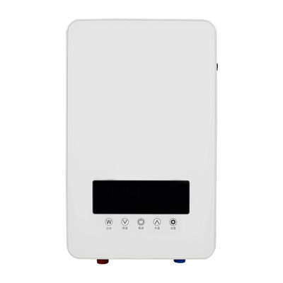 টাচ কন্ট্রোল তাত্ক্ষণিক বৈদ্যুতিক ঝরনা 10kw ট্যাংকবিহীন ওয়াটার হিটার