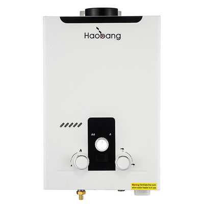 6L DC 3V LPG NG গ্যাস ওয়াটার হিটার বাথরুম তাত্ক্ষণিক গরম ট্যাংকবিহীন