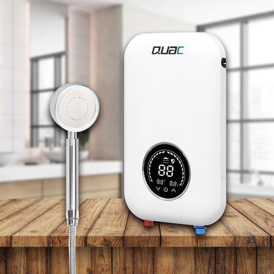 LED ডিসপ্লে সহ 8KW লুকানো ইনস্টল বৈদ্যুতিক ট্যাংকবিহীন ওয়াটার হিটার
