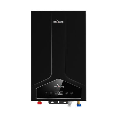 220V-240V/50Hz.80W শক্তি সংরক্ষণ এবং দূষণ কমানোর সাথে ভারসাম্যযুক্ত স্ক্রু ওয়াটার হিটার 1.3kg/h গ্যাস খরচ