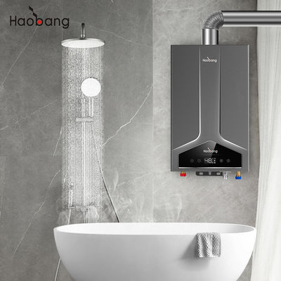 বৈদ্যুতিক ভোল্টেজ 110V-220V নিম্ন ইনলেট এবং উপরের ইনলেট সহ ভারসাম্যযুক্ত গ্যাস ওয়াটার হিটার